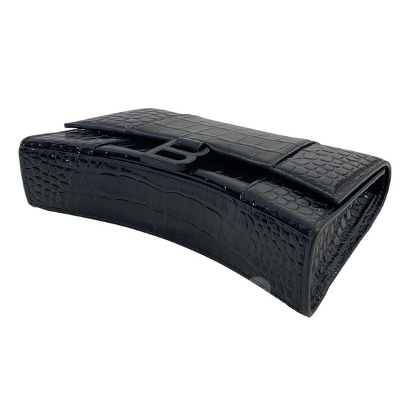 Balenciaga Down Town Chain Shoulder Bag Black - Picture 5 of 6